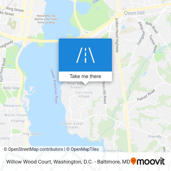 Mapa de Willow Wood Court