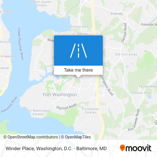 Winder Place map