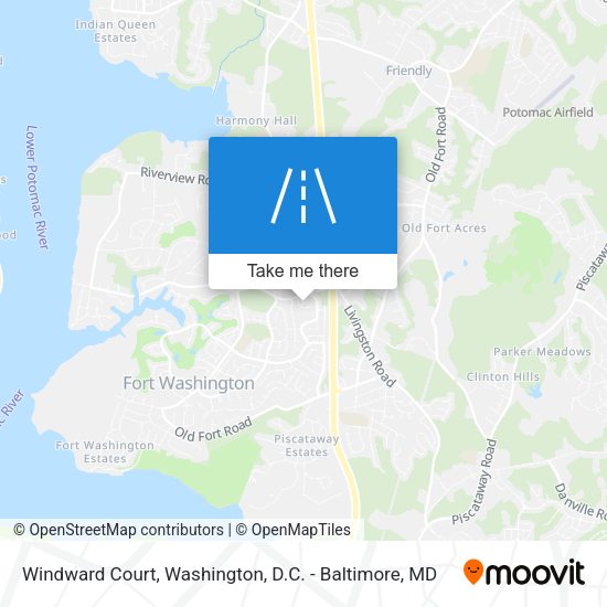 Windward Court map