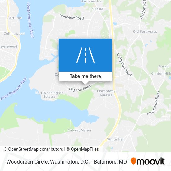 Woodgreen Circle map