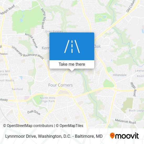 Lynnmoor Drive map