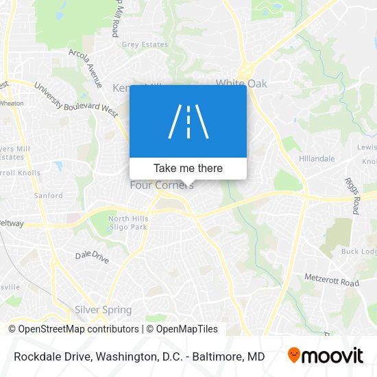 Rockdale Drive map