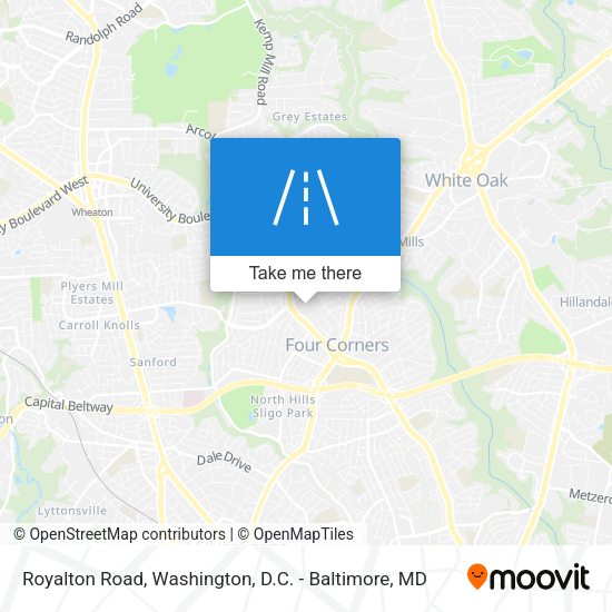 Royalton Road map