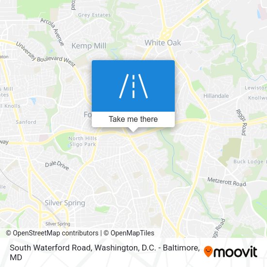 South Waterford Road map