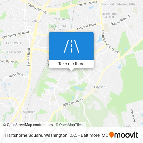 Hartshorne Square map