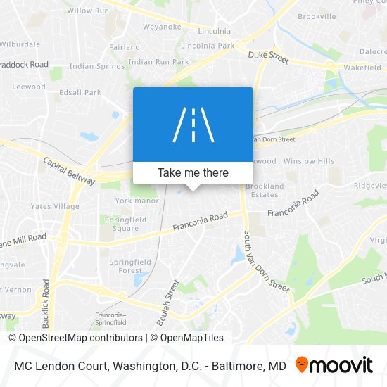 MC Lendon Court map