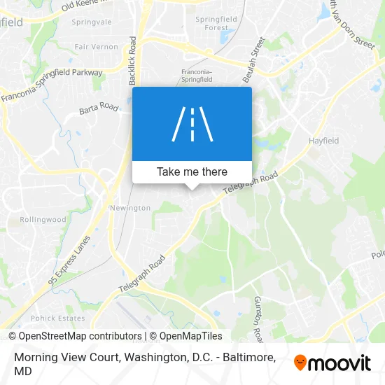 Morning View Court map