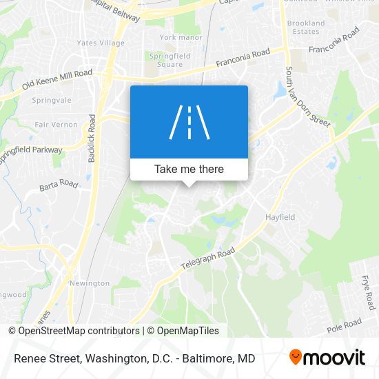 Mapa de Renee Street