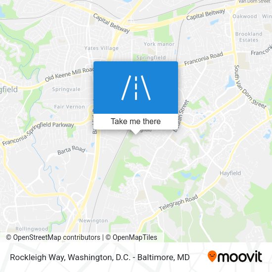 Mapa de Rockleigh Way