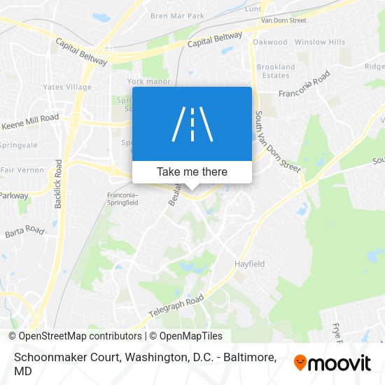 Schoonmaker Court map