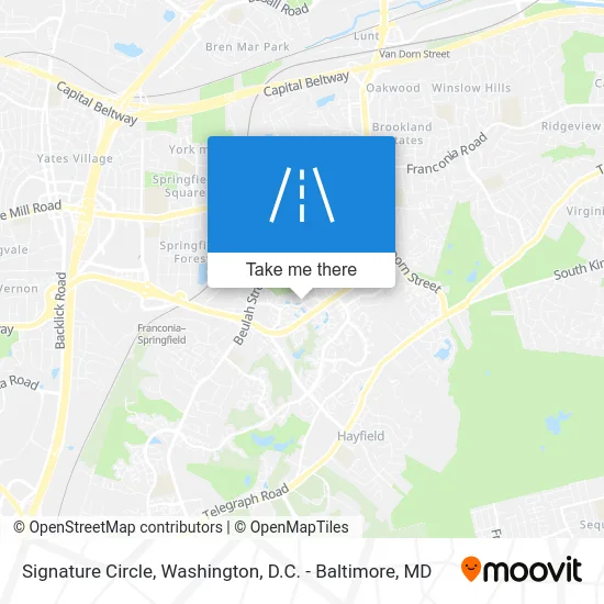 Signature Circle map