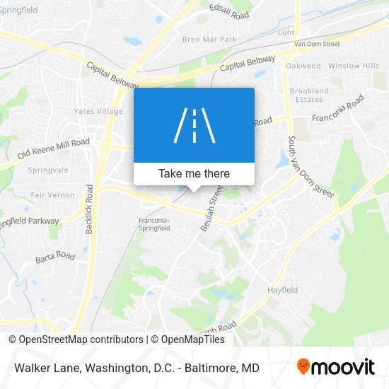 Walker Lane map