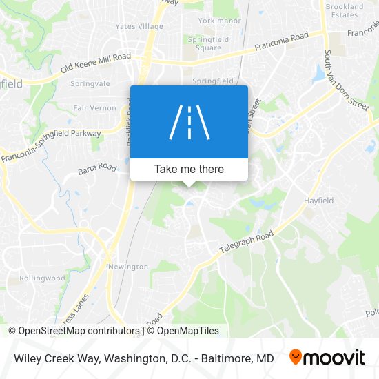Mapa de Wiley Creek Way
