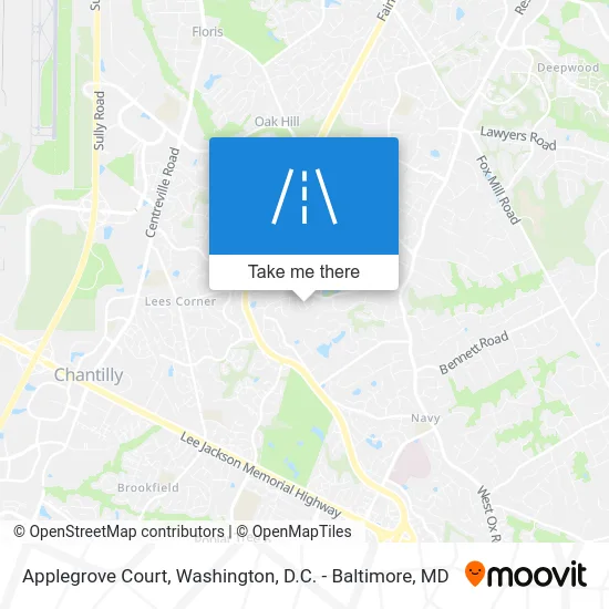 Applegrove Court map