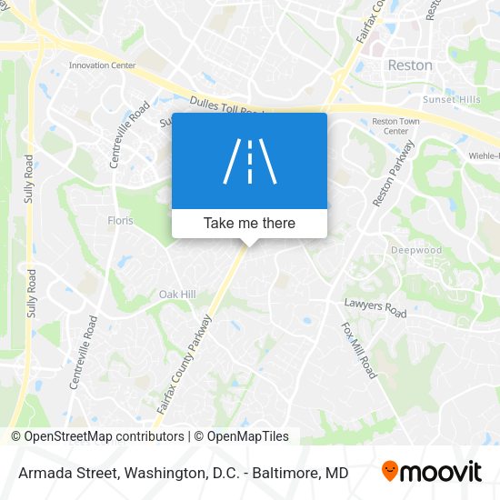 Armada Street map
