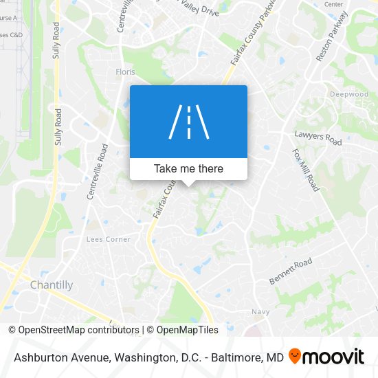 Ashburton Avenue map