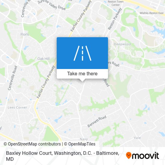 Baxley Hollow Court map