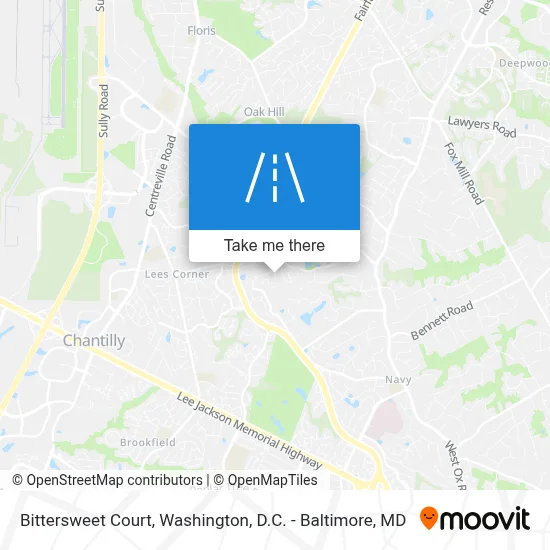 Bittersweet Court map
