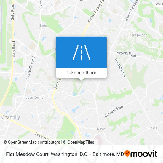Flat Meadow Court map