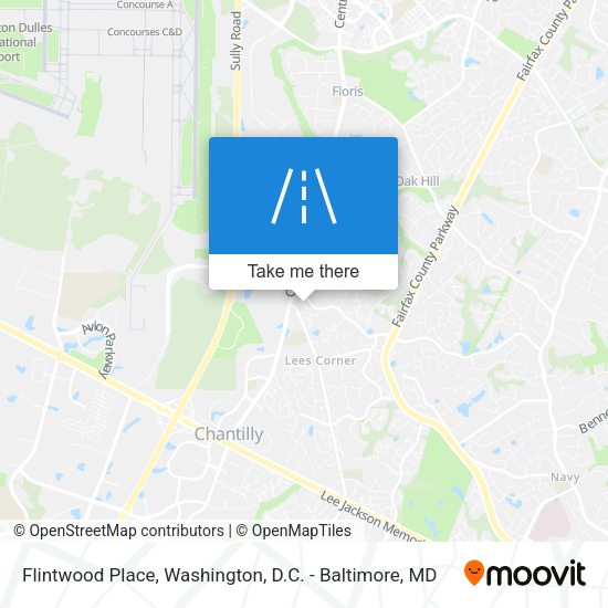 Mapa de Flintwood Place