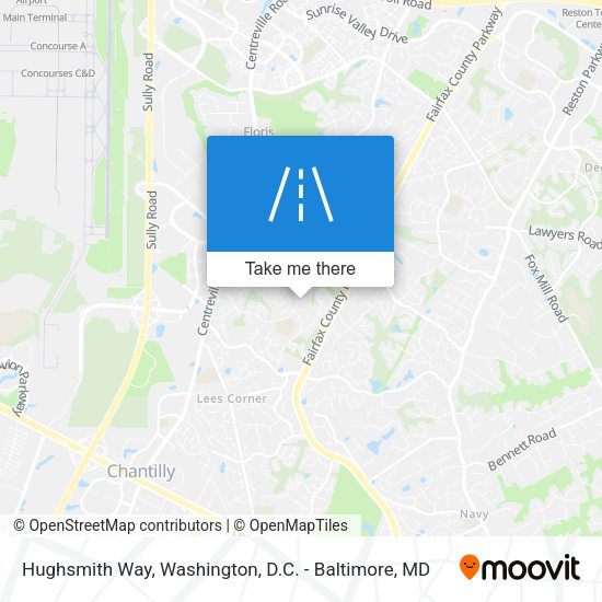 Mapa de Hughsmith Way