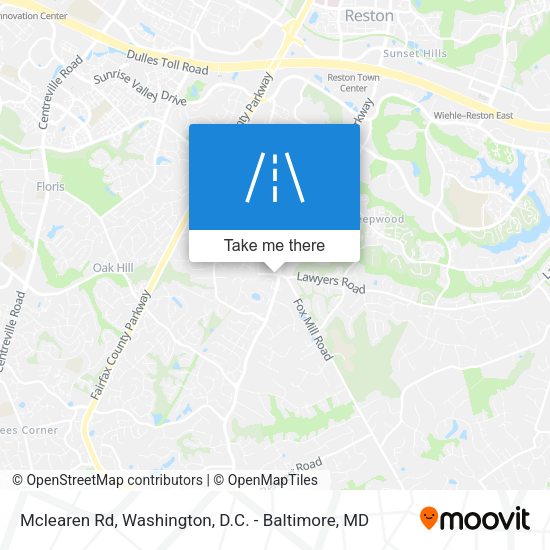 Mclearen Rd map