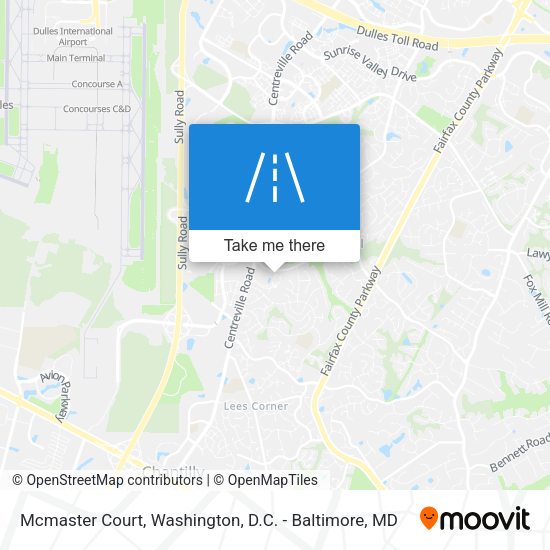 Mcmaster Court map
