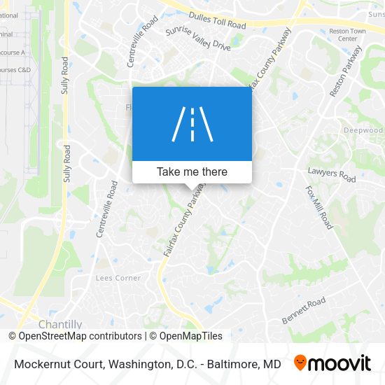 Mockernut Court map
