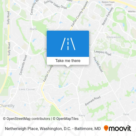Netherleigh Place map