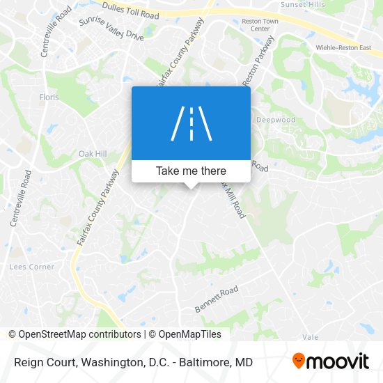 Reign Court map