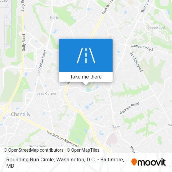 Mapa de Rounding Run Circle