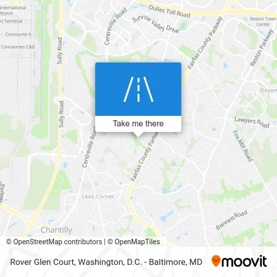 Rover Glen Court map