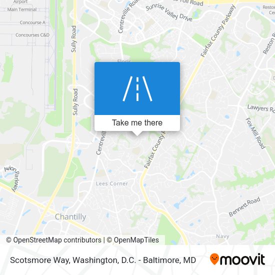 Scotsmore Way map