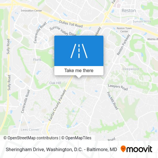 Mapa de Sheringham Drive