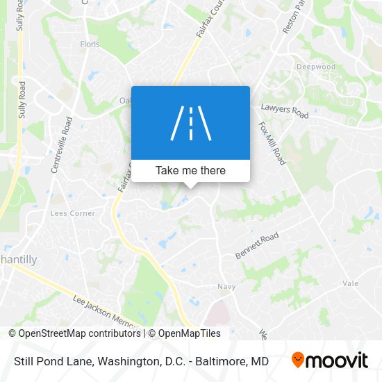 Still Pond Lane map