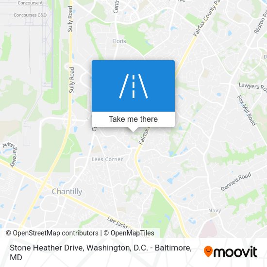 Stone Heather Drive map