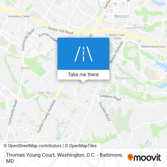 Thomas Young Court map