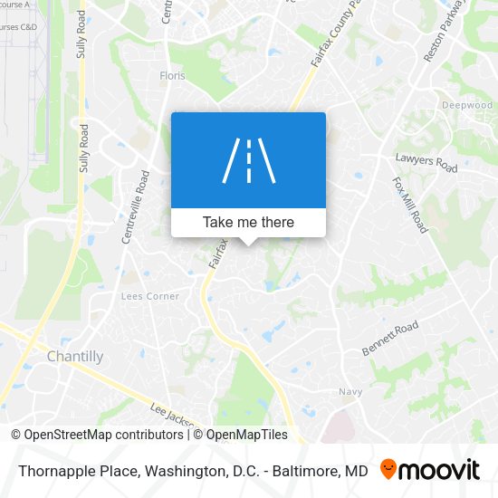 Thornapple Place map