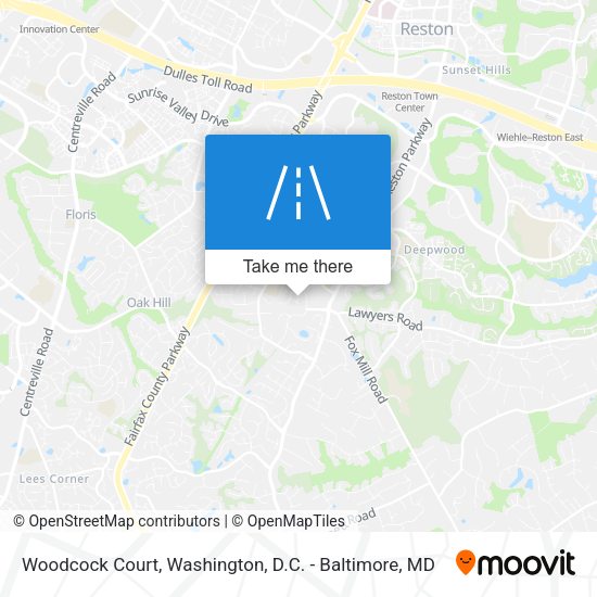 Woodcock Court map