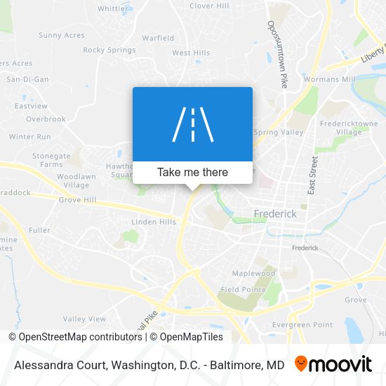 Alessandra Court map