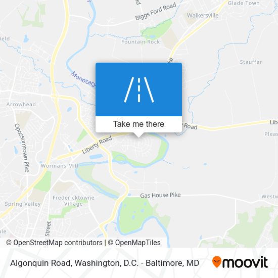Algonquin Road map