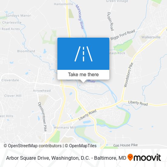 Arbor Square Drive map