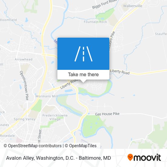 Avalon Alley map