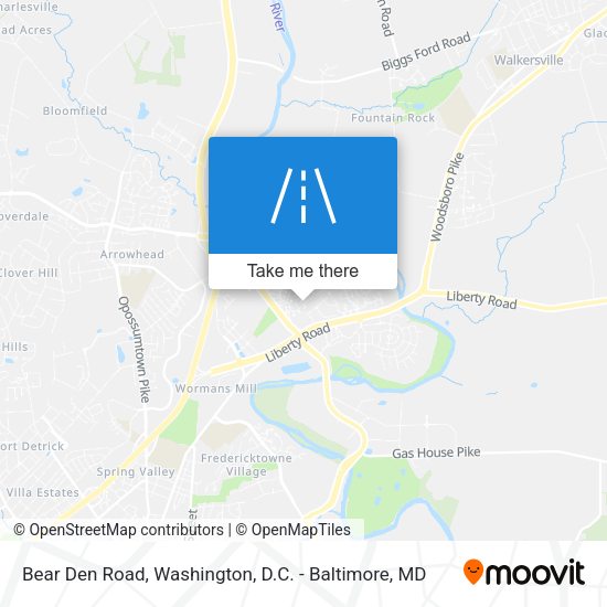 Bear Den Road map