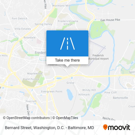 Bernard Street map