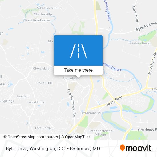 Byte Drive map
