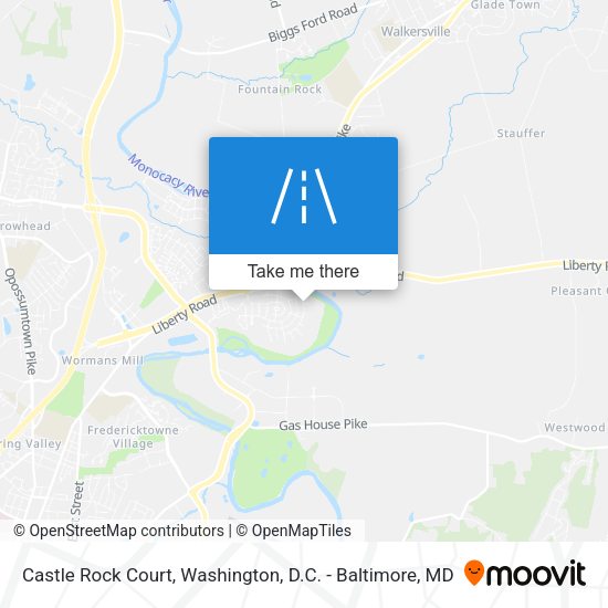 Castle Rock Court map