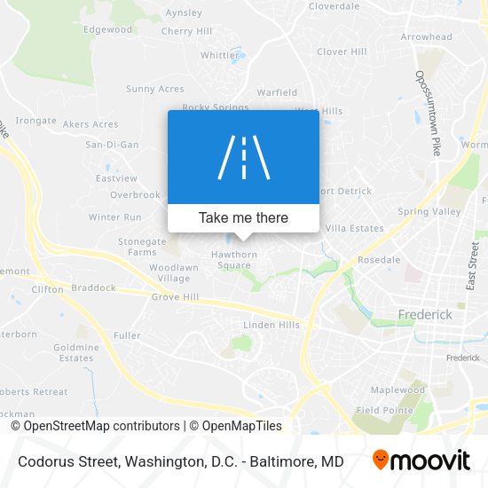 Codorus Street map