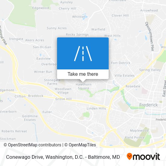 Mapa de Conewago Drive