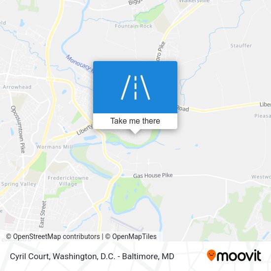 Cyril Court map